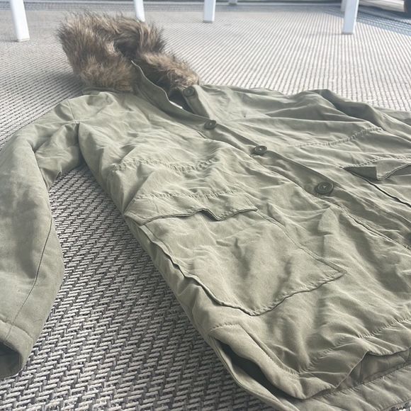 JACK by BB Dakota Button Up Trench Coat - Picture 2 of 7